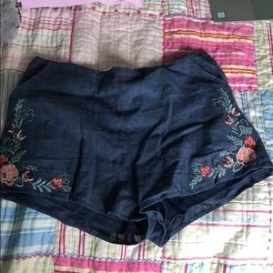 shorts from francesca's